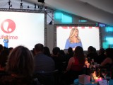 Nancy Dubuc at the 2013/14 A+E Networks Upfront at Lincoln Center in NYC